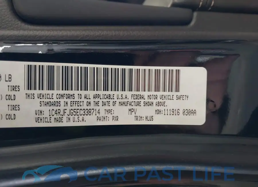 1C4RJFJG5EC338714# 9