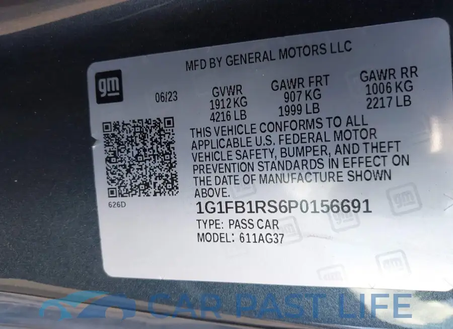1G1FB1RS6P0156691# 9