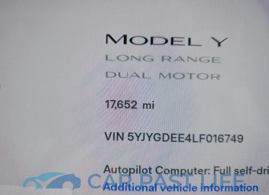 5YJYGDEE4LF016749# 15