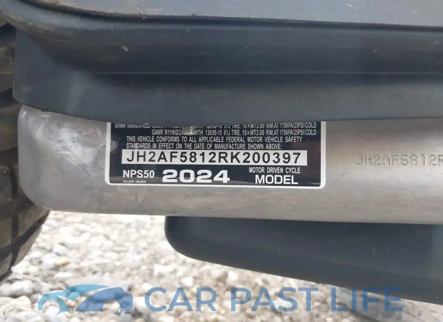 JH2AF5812RK200397# 10