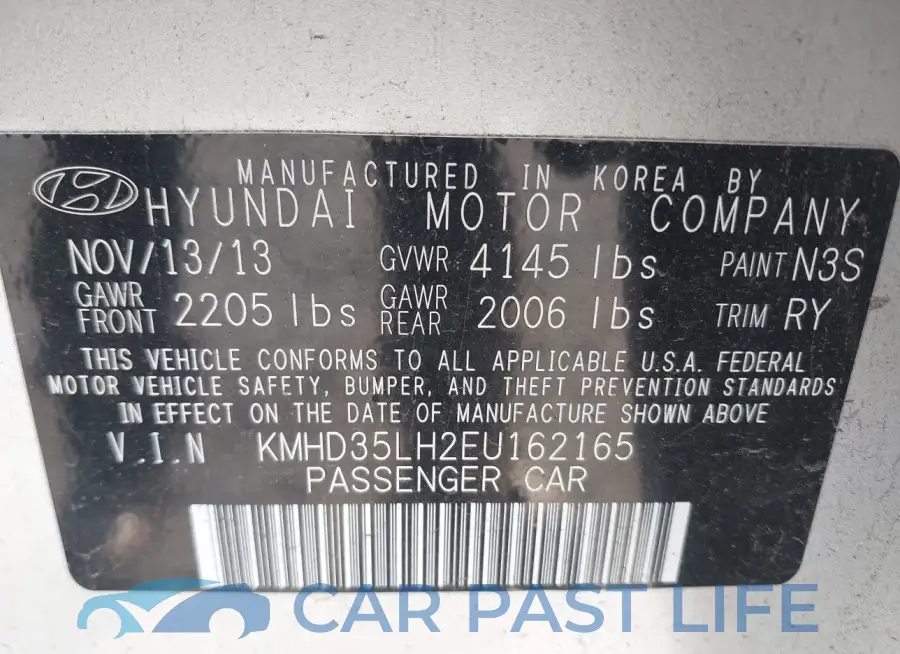 KMHD35LH2EU162165# 9