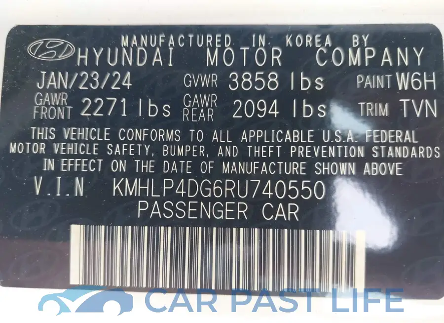KMHLP4DG6RU740550# 9