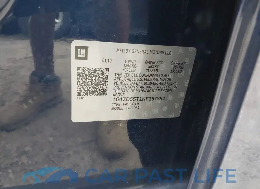 1G1ZD5ST1KF157884# 9