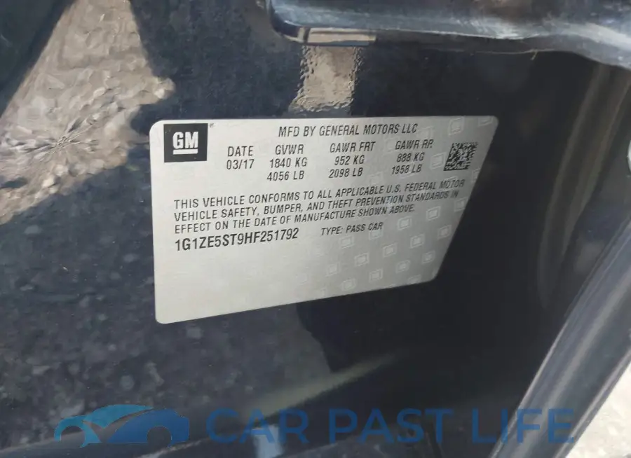 1G1ZE5ST9HF251792# 9
