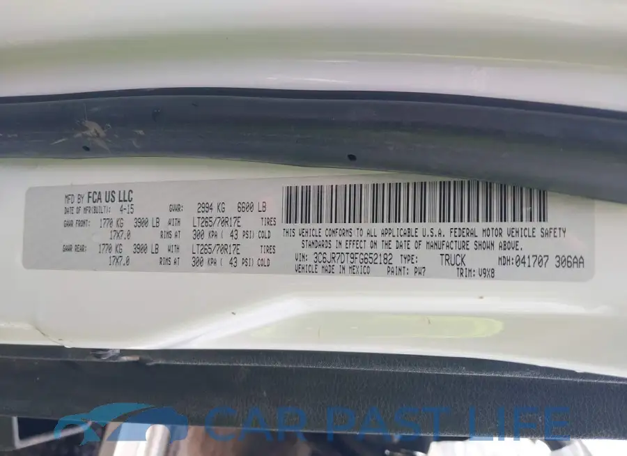 3C6JR7DT9FG652182# 9