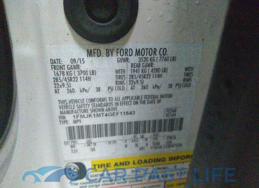1FMJK1MT4GEF11843# 9
