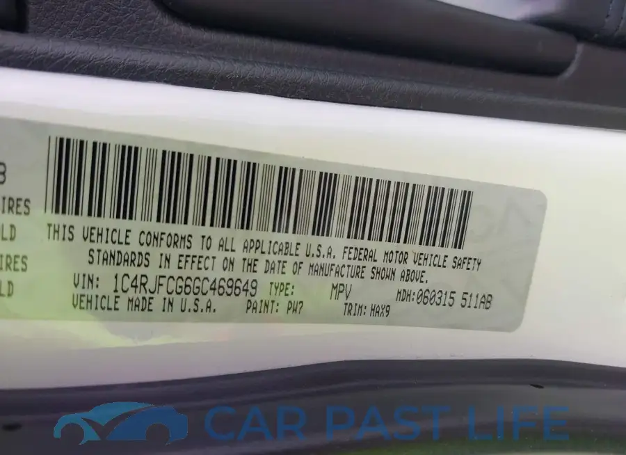 1C4RJFCG6GC469649# 9