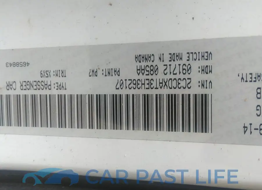 2C3CDXAT3EH362107# 9