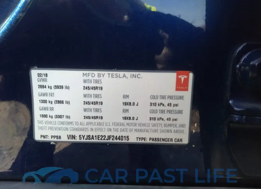 5YJSA1E22JF244015# 9