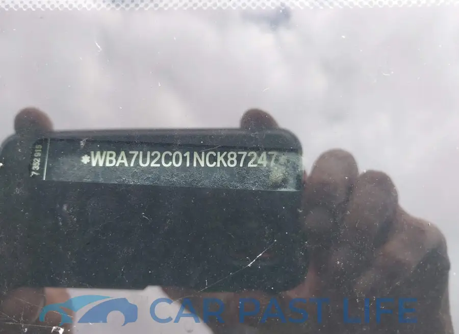 WBA7U2C01NCK87247# 9