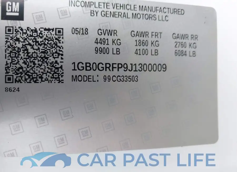 1GB0GRFP9J1300009# 8