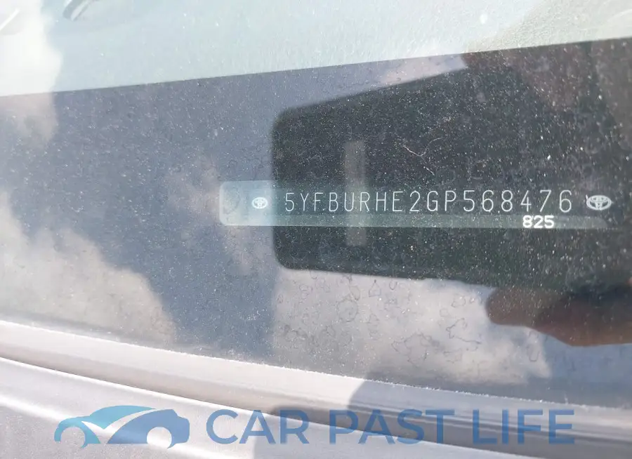 5YFBURHE2GP568476# 9