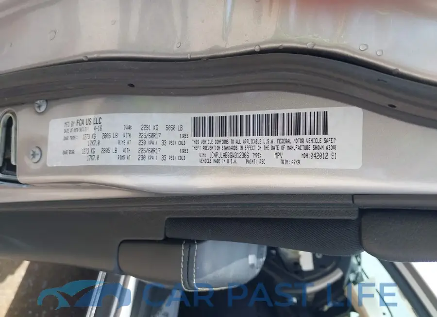 1C4PJLAB0GW312386# 9