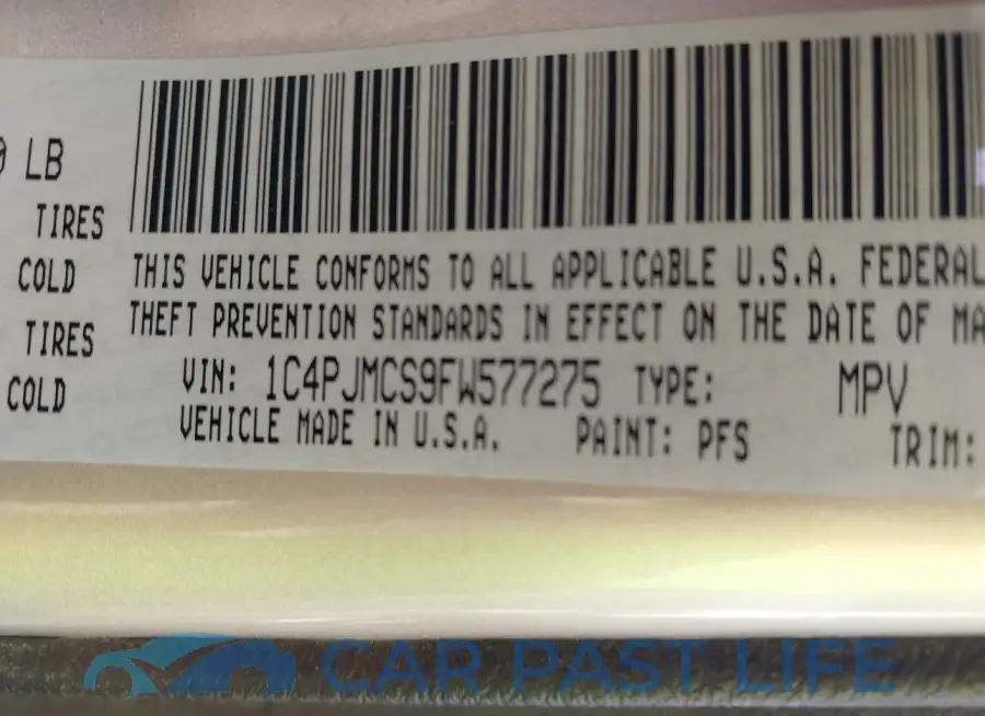 1C4PJMCS9FW577275# 9