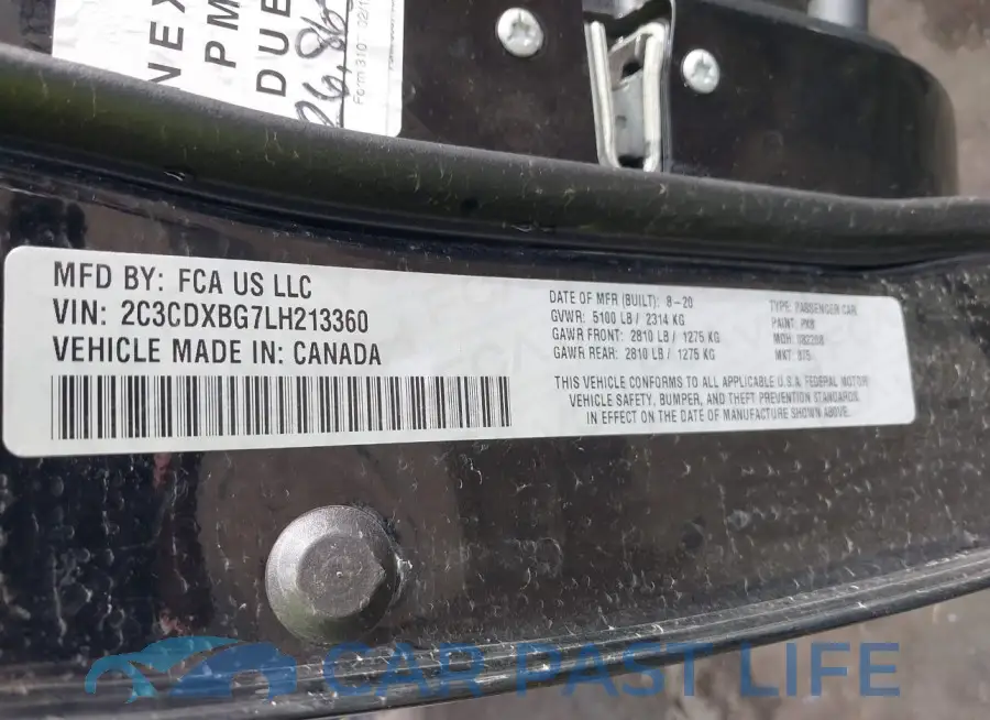 2C3CDXBG7LH213360# 9