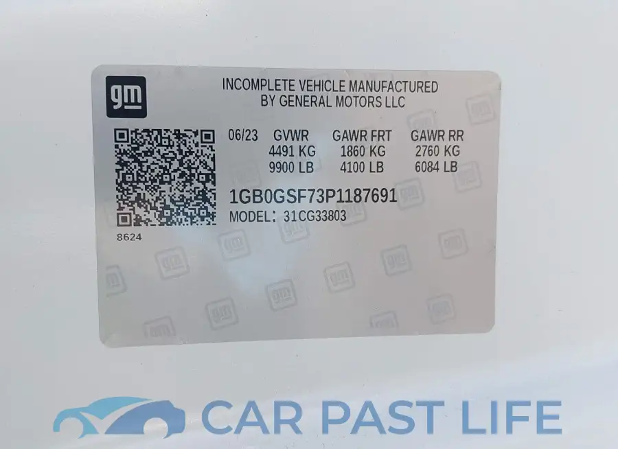1GB0GSF73P1187691# 8