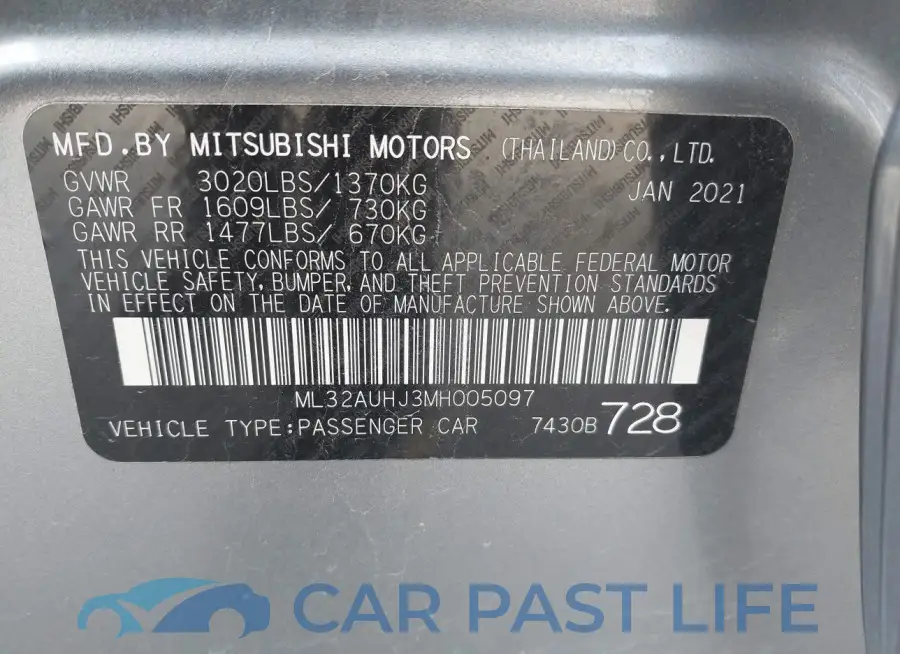 ML32AUHJ3MH005097# 9