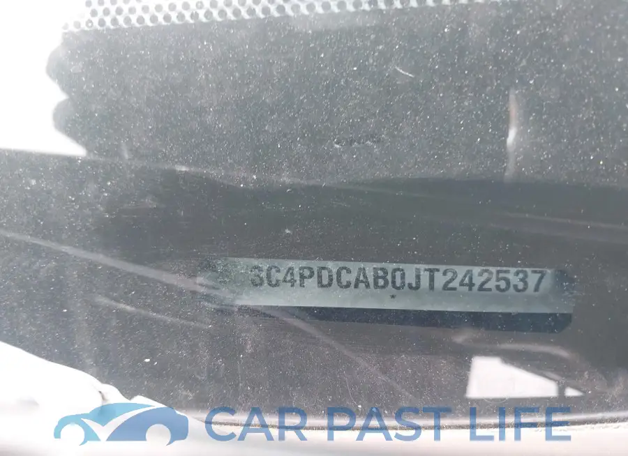 3C4PDCAB0JT242537# 9