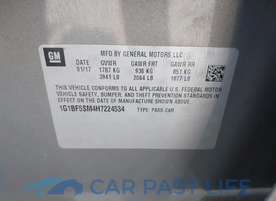 1G1BF5SM4H7224534# 9