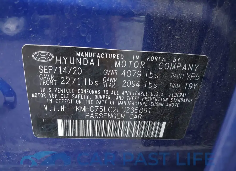 KMHC75LC2LU235861# 9