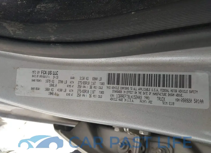 1C6RREFT9LN152403# 9