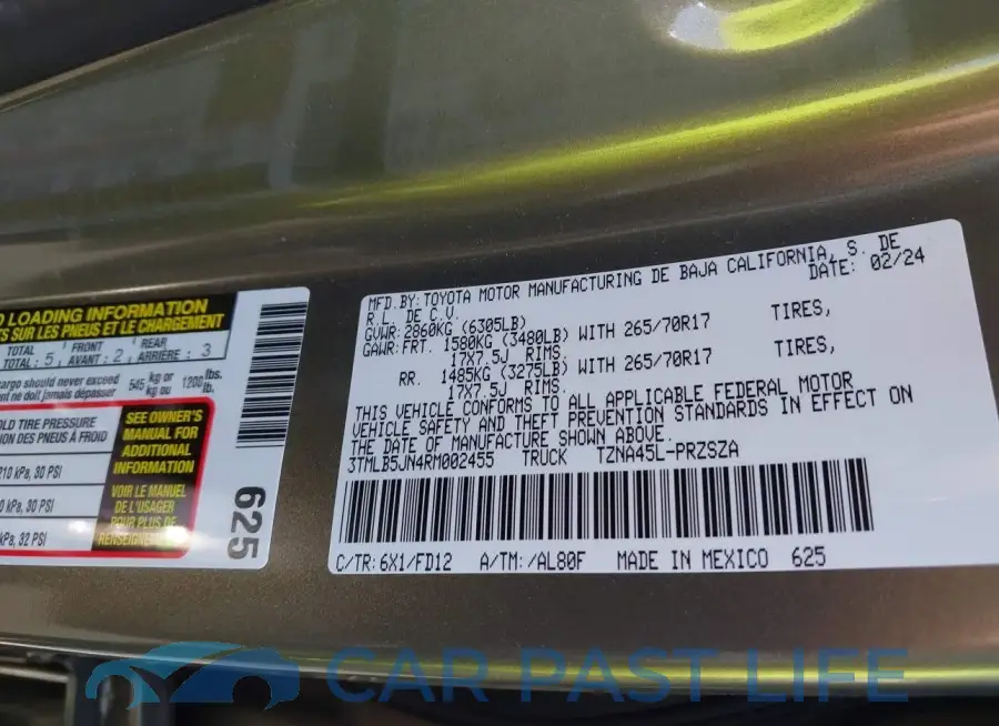3TMLB5JN4RM002455# 9