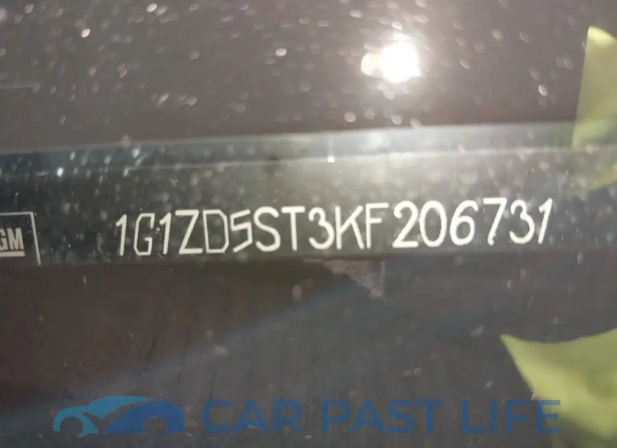 1G1ZD5ST3KF206731# 9