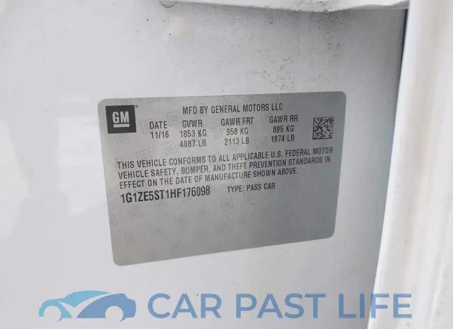1G1ZE5ST1HF176098# 9