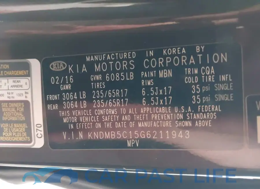 KNDMB5C15G6211943# 9