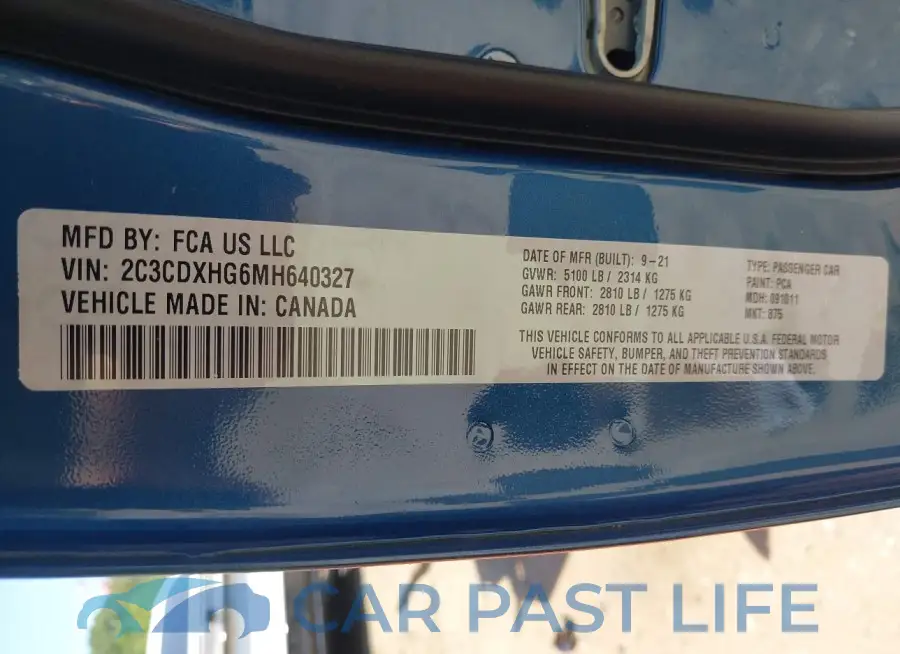 2C3CDXHG6MH640327# 9