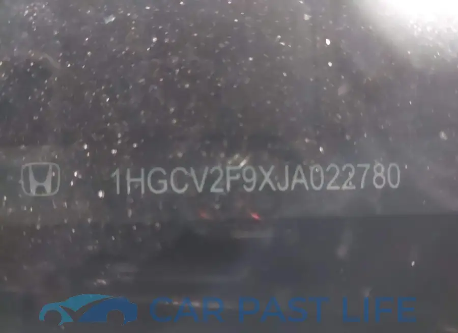 1HGCV2F9XJA022780# 9