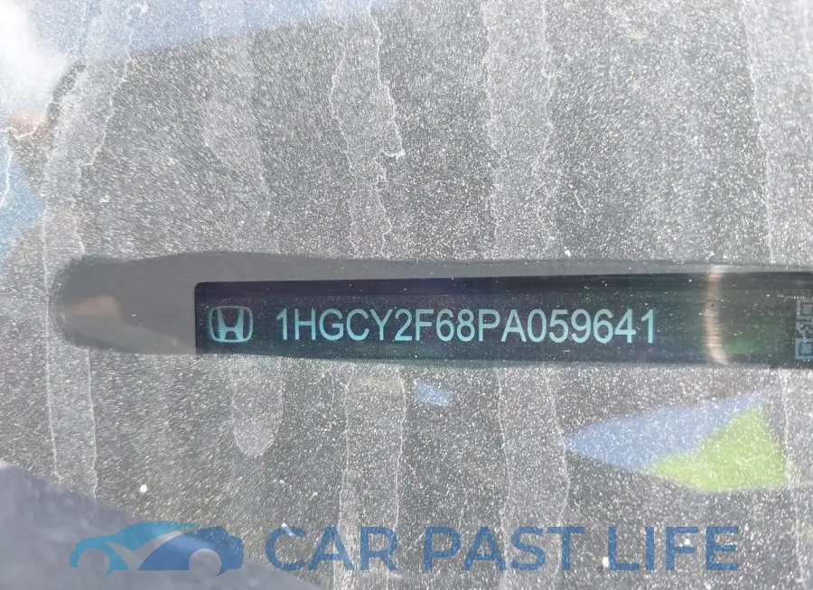 1HGCY2F68PA059641# 9
