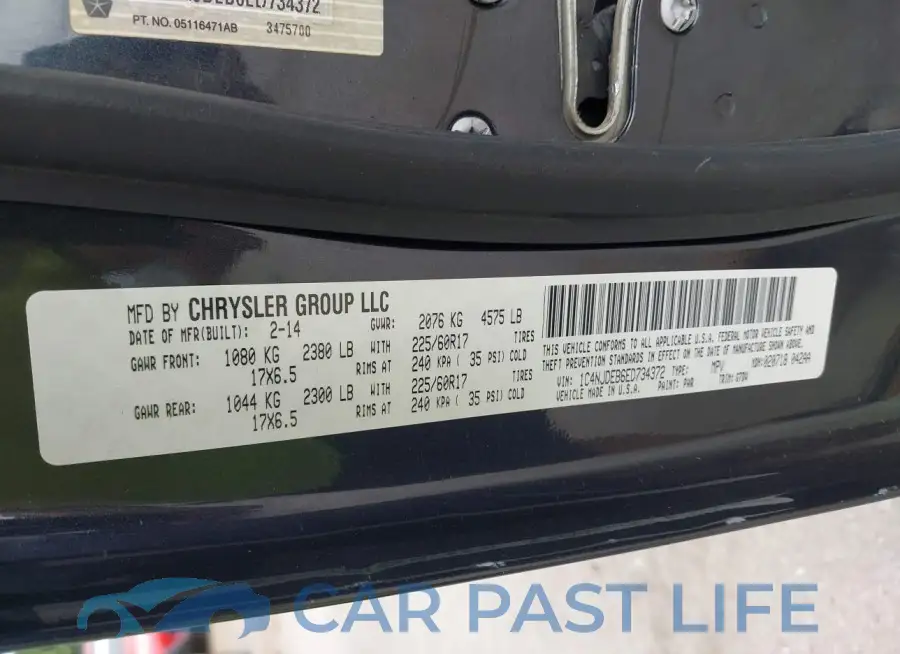 1C4NJDEB6ED734372# 9