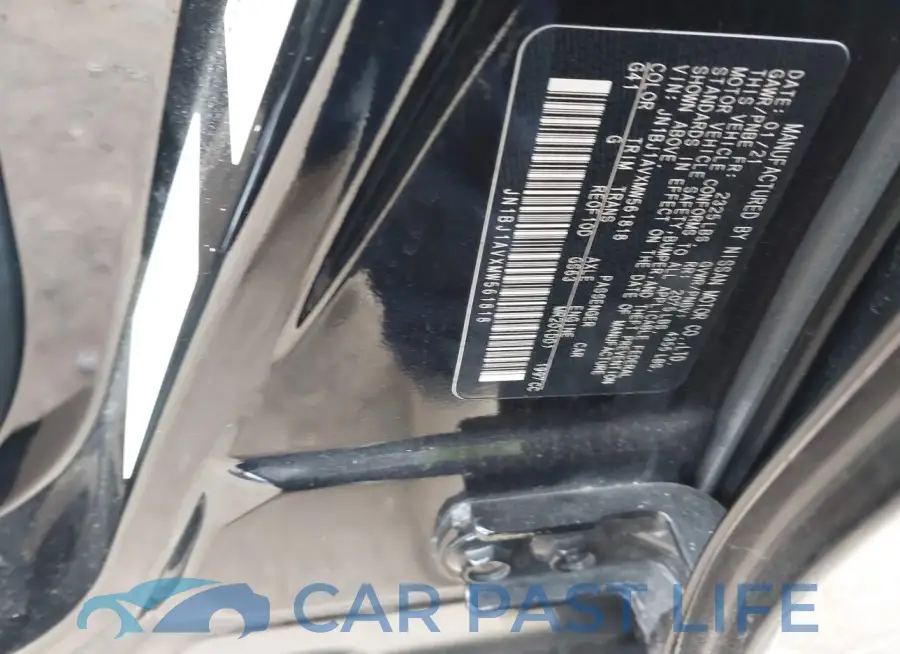 JN1BJ1AVXMW561818# 9