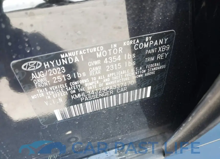 KMHL34J25PA337470# 9