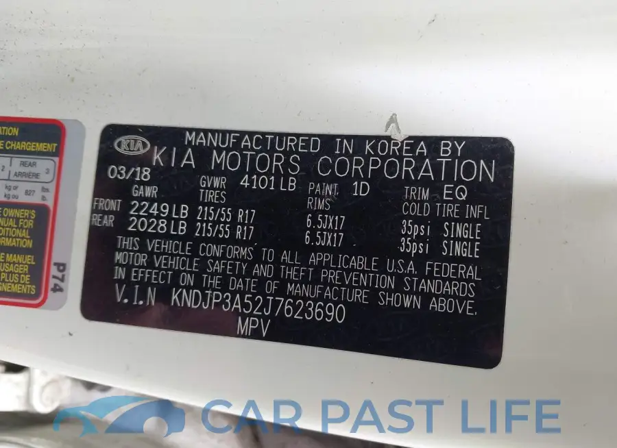 KNDJP3A52J7623690# 9