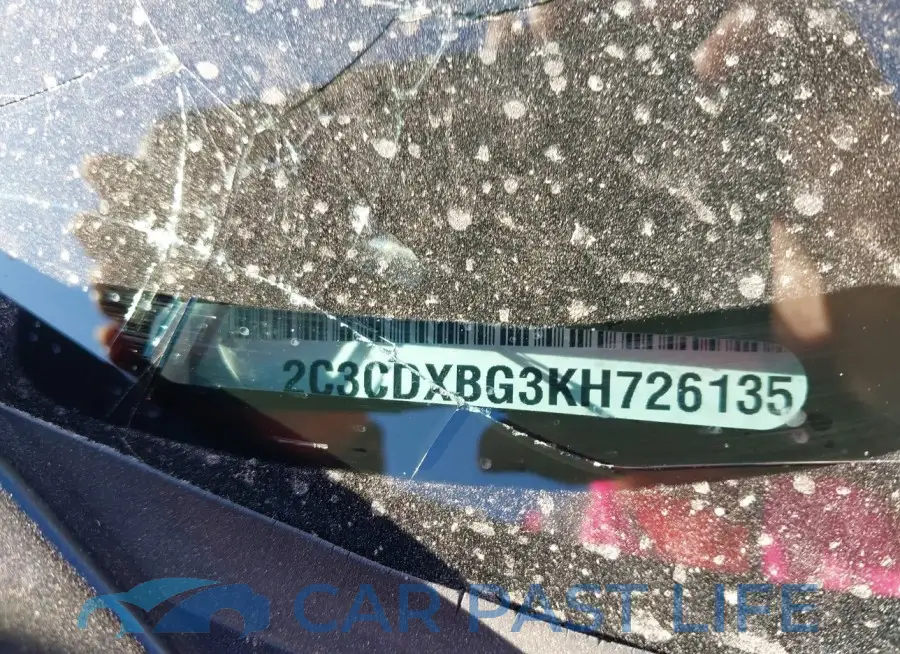 2C3CDXBG3KH726135# 9