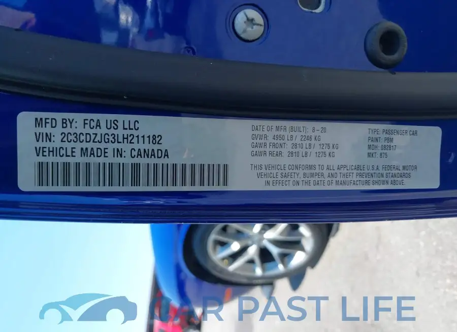 2C3CDZJG3LH211182# 9