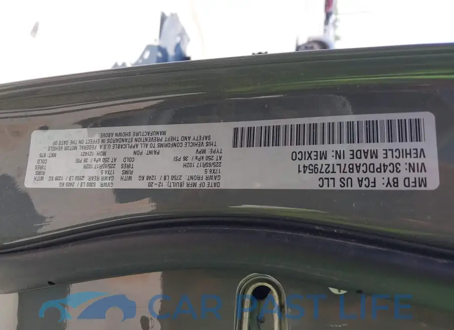 3C4PDCAB7LT279541# 9