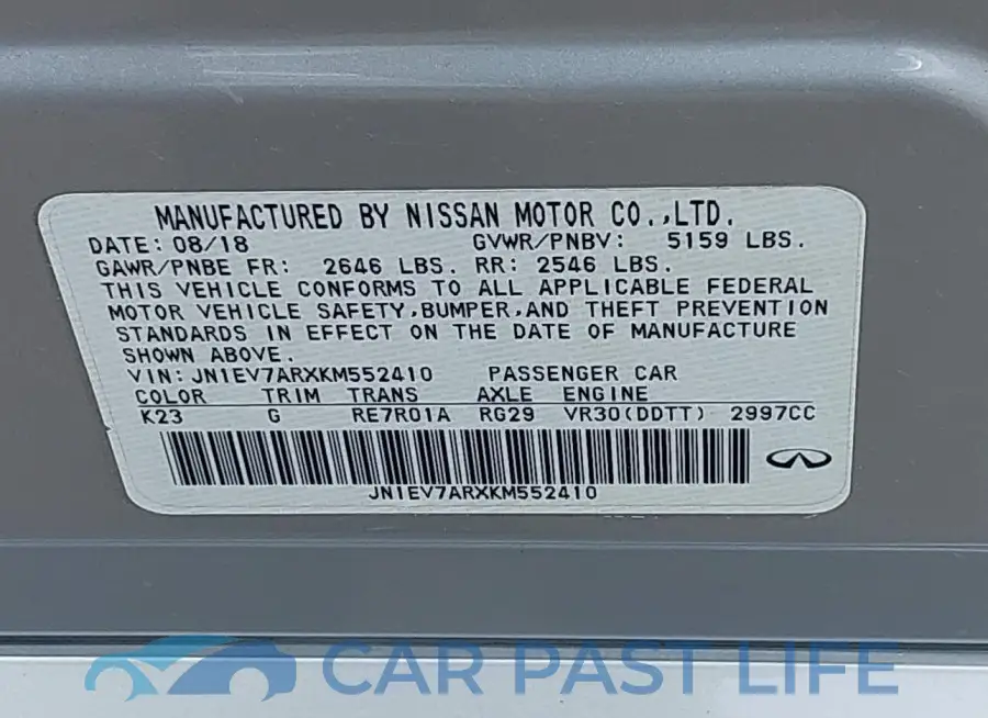 JN1EV7ARXKM552410# 9