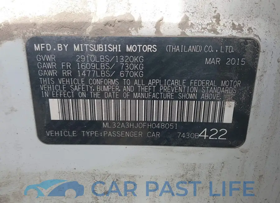 ML32A3HJ0FH048051# 9