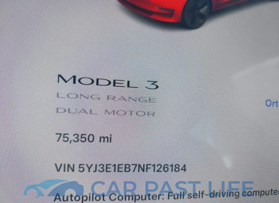 5YJ3E1EB7NF126184# 7
