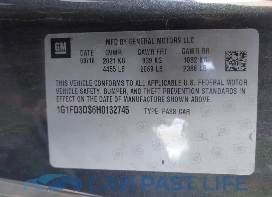 1G1FD3DS6H0132745# 9