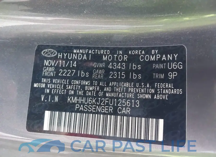 KMHHU6KJ2FU125613# 9