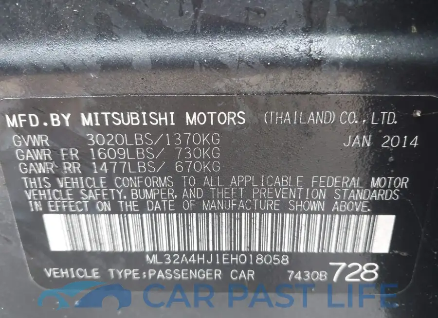 ML32A4HJ1EH018058# 9