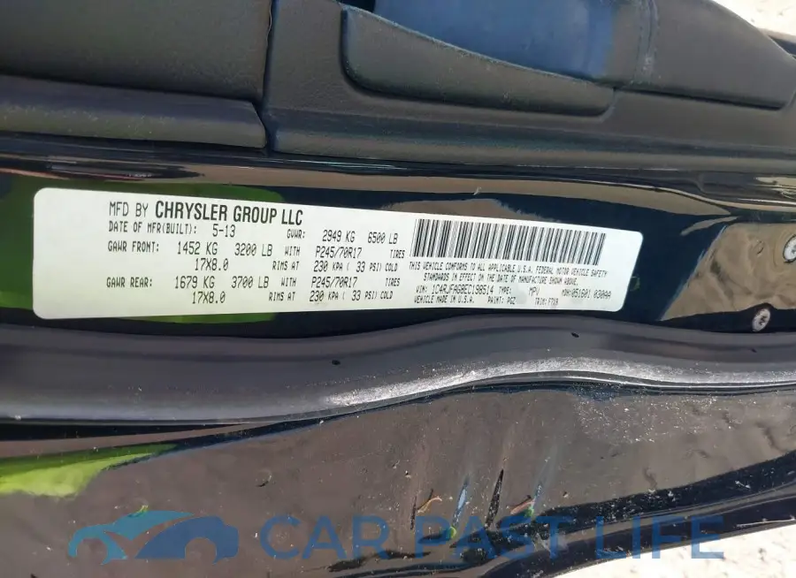 1C4RJFAG8EC198514# 9