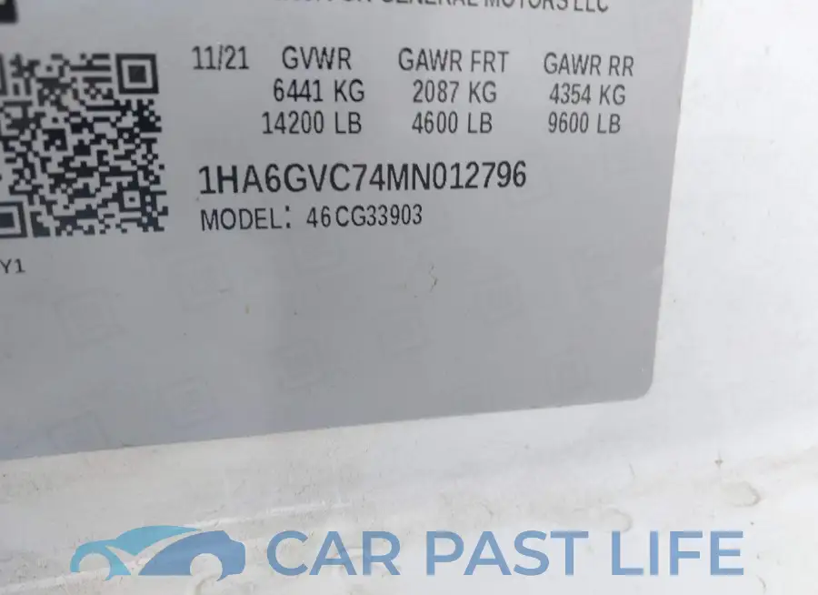 1HA6GVC74MN012796# 8