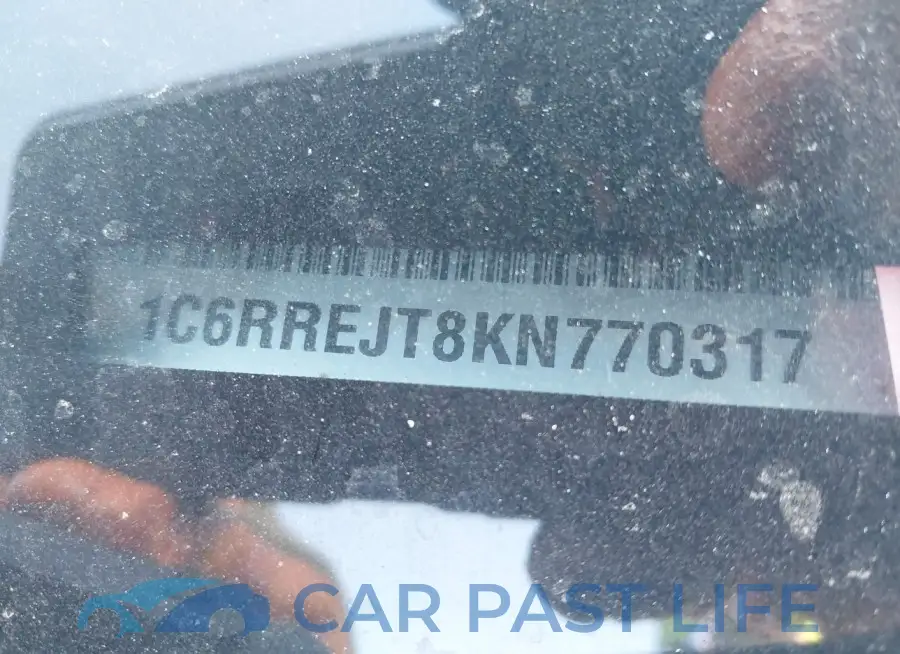 1C6RREJT8KN770317# 9