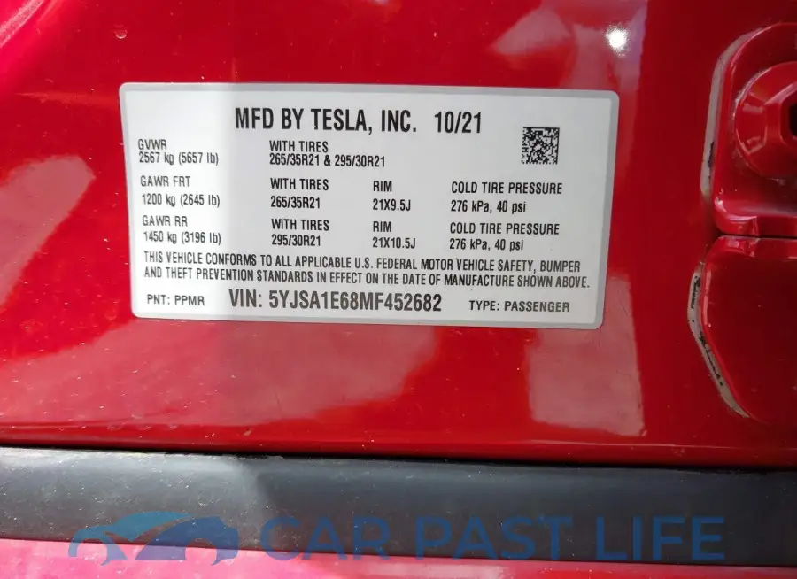 5YJSA1E68MF452682# 9