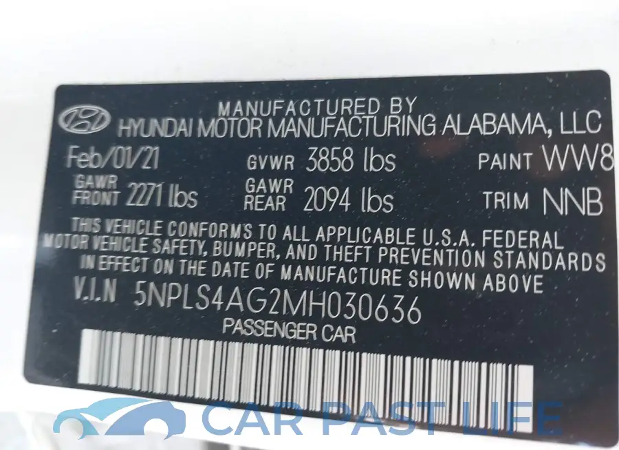 5NPLS4AG2MH030636# 9